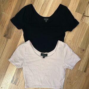 Two Crop Top Shop Tops